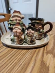 Kirklands Home 5PC Snowman Christmas Hostess Set. Fixed Price $18.83.