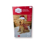 New "holiday Time" 2022 Light-up Plush Golden Doodle 24 Christmas Decoration,. Fixed Price $79.94.