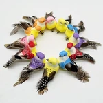 Lwingflyer 12PCS Clip On Artificial Birds Small Feather Model - Y18. Fixed Price $14.76.