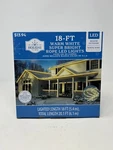 Holiday Time - 18FT Indoor/ Outdoor Warm White Rope Led Lights Christmas New. Fixed Price $11.95.