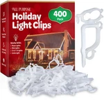 Sewanta All-purpose Holiday Light Clips Set Of 400 Christmas. Fixed Price $44.81.