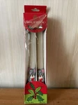 Vintage Of Class 10" Christmas Mouse Taper Candles Unused No. 18825. Fixed Price $9.00.
