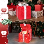 Christmas Gift Box 12IN Motorized Pop-up With Santa Decoration For Holiday Party. Fixed Price $30.99.