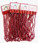 Home For The Holidays Cranberry Red 8MM Ball Garland 3 Packs 27 Total Feet. Fixed Price $13.99.