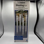 Gemmy Led Lightshow Shooting Star White Icicle Set Of 8 Christmas. Fixed Price $34.99.
