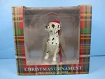Sandicast Dog Christmas Ornament-black/white Dalmatian W/santa Hat-new In Box. Fixed Price $14.00.