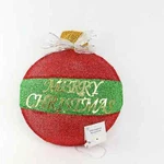 Northlight Led Lighted Merry Christmas Ornament Hanging Wall Decoration Msrp $10. Fixed Price $24.29.
