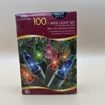 100 Multi Mini Lights Incandescent Christmas. Fixed Price $12.99.