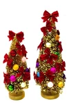 Cody Foster Tinsel Town Tree-gold SET/2. Fixed Price $95.00.