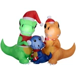 Gemmy 5.5' T-rex Dinosaur Family Christmas Lighted Airblown Yard Inflatable. Fixed Price $89.90.