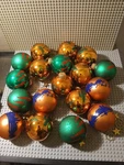 Vtg Christmas Balls Sw Style Mercury Glass Unmarked Old! Lot Unique Granny. Fixed Price $36.00.
