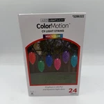 Gemmy Lightshow 24 23 Ft C9 Motion Multicolor Led. Fixed Price $39.99.