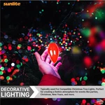 25-PACK C9 Red Incandescent Christmas Night Light Bulbs Watt E17 Screw Base. Fixed Price $7.00.