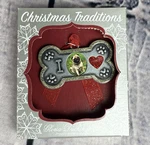 Christmas Traditions Ornament Dog Bone Picture Frame Love Gloria Duchin (K4). Fixed Price $10.00.