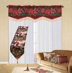 Violet Linen Seasonal Tapestry Xmas Decorative Throw Pillow Covers. Fixed Price $17.00.
