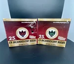 Boxes Holiday Bright Lights Christmas Bulbs 1 Inch 24 Count Red/green. Fixed Price $39.95.