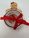 Gingerbread Measuring Cup Set, Bake Shop Mc, Christmas Kitchen, New. Fixed Price $22.50.