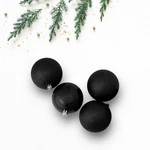 Shatterproof 4-FINISH Christmas Ball Ornaments 3" (75MM) Jet Black 16CT. Fixed Price $25.19.