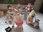 Midwest Jolly Follies & Seasons Medium Size Figurines Sandi Gore Evans New Tags. Fixed Price $16.00.