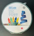 Ge Staybright 300 Count Multicolor Led Miniature Christmas String Lights #847976. Fixed Price $29.99.