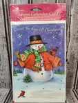 2000 American Greetings Snowman Advent Calendar Card 3-D Stand Up Sealed New. Fixed Price $11.55.