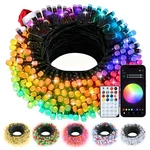 Cadena Luces 33 Ft 100 Led Para Exteriores Casa Navidad Xmas Christmas Lights. Fixed Price $29.57.