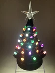 Holiday Peak Battery-operated Vintage Ceramic Christmas Tree. Fixed Price $34.99.