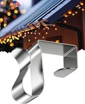 Gutter Clips For Hanging Outdoor Lights: 50 Pcs Metal Christmas. Fixed Price $16.45.
