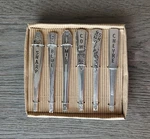 Set Of 6 Cheese Markers Look Like Silverware Handles Charcuterie Board. Fixed Price $13.45.