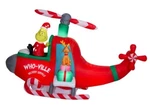 10' Gemmy Led Animated Grinch Helicopter With Max Inflatable Free Shipping. Fixed Price $259.99.