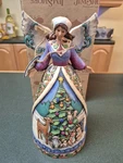 Jim Shore Christmas For Great And Small 11" Angel Figurine 4007932 Animals. Fixed Price $44.00.