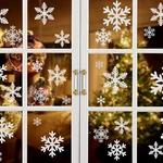 Kesoto 285PCS Christmas Decoration Snowflake Window Clings Glueless Pvc Wall Sti. Fixed Price $42.98.