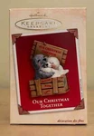 Hallmark Keepsake Ornament Our Christmas Together Dated 2002. Fixed Price $12.99.