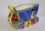 Sango The Sweet Shoppe Sleigh Centerpiece Snack Bowl Christmas By Sue Zipkin. Fixed Price $16.25.