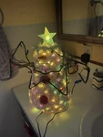 Hallmark Mitford Fiber Optic Color Changing Snowman W/ Box, Plug & Extra Bulb. Fixed Price $37.49.