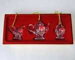 Ornaments Gorham Lady Anne Tea Set Full Lead Crystal SKU#6195622 Of 3. Fixed Price $34.99.