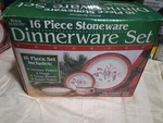 Box Royal Seasons Snowman Stoneware 16 Pcs Dinnerware Set Piece 1999. Fixed Price $80.00.