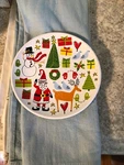 Signature Housewares Room Creative Holiday Sparkles Christmas Cake Plates 2 Ct. Fixed Price $15.00.