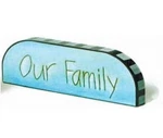 Demdaco Storysquares Topper Our Family. Fixed Price $6.00.