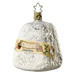 Inge French Chevre Goat Cheese German Glass Christmas Ornament Free Box New. Fixed Price $39.98.