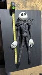 Disney Nightmare Before Christmas Jack Skellington Poseable Plush 24. Fixed Price $15.00.