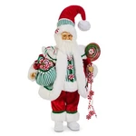 Raz Imports Peppermint Candy Lollipop Santa Claus Christmas Figure 18". Fixed Price $99.95.