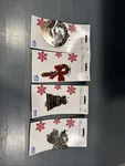 New Gloria Duchin 2017 Nib Ornaments, Set Of 4. Fixed Price $16.99.