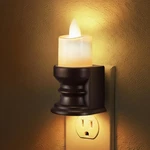 Meonum Flickering Flameless Candle Light Plug In, Dimmable Led Nightlig.... Fixed Price $10.65.