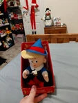 Gemmy Rudolph The Red Nosed Reindeer Hermey Fully Working Nib. Fixed Price $60.00.