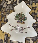 Russ Bernie Fine Porcelain Christmas Candy Dish. Fixed Price $12.50.