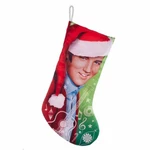 Elvis Presley With Santa Hat Stocking, 19". Fixed Price $15.26.