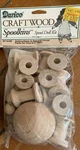 Darice Craftwood Spoolkins 9.5 Wooden Doll Kit #9114-92. Fixed Price $7.99.