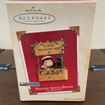 Hallmark Holiday Advice Booth Lucy Peanuts Christmas Tree ORNAMENT!-11-8-1. Fixed Price $23.88.