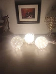 Ge 3PC Led Spheres Energy Smart 50 Light 5.5 Warm White Random Sparkle Tested!. Fixed Price $44.95.